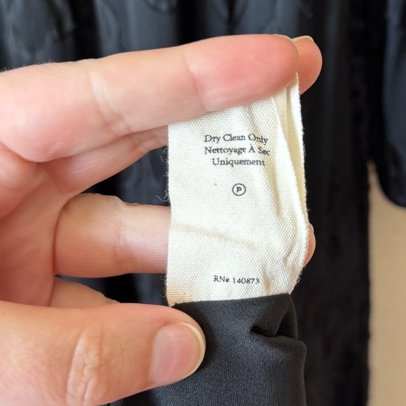 LoveShackFancy Lexia Maxi Dress Small Black - Picture 8 of 10